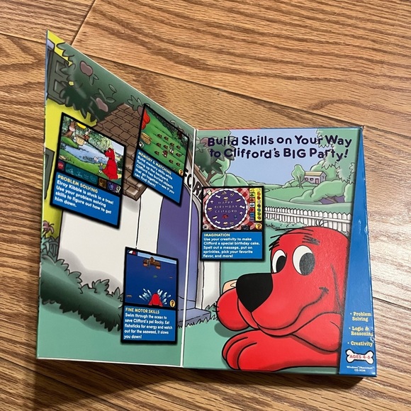 NEW Clifford Thinking Adventures PC Game 2000 - Picture 3 of 3